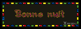 Gif animé bonne nuit neon